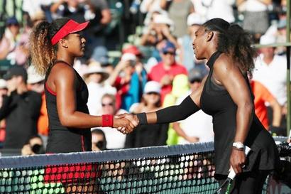 Red-hot Osaka powers past Serena in Miami Red-hot Osaka powers past Serena in Miami