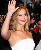 Jennifer Lawrence in a blue movie