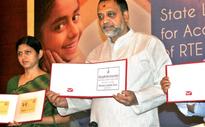 Meghdoot post cards to create awareness on RTE