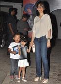 PIX: Maanyata's kids at Shilpa Shetty's son's birthday bash PIX: Maanyata's kids at Shilpa Shetty's son's birthday bash