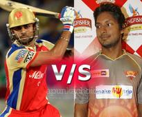 IPL 2013: Sunrisers Hyderabad opt to bat against Royal Challengers Bangalore