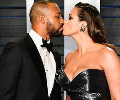 PIX: Ashley Graham's passionate lip lock on the red carpet PIX: Ashley Graham's passionate lip lock on the red carpet