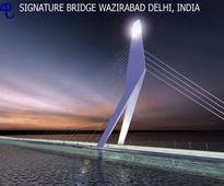 Delhi's iconic Signature Bridge to be ready in 2014