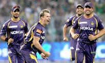 KKR stars Gautam Gambhir, Jacques Kallis, Brett Lee walk the ramp