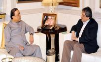 Governor Sindh calls on President Zardari