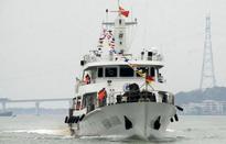 Patrol ship 44608 finishes cruise around Huangyan Islands
