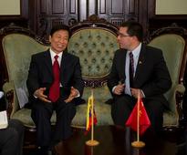 Li Yuanchao Held Talks with Venezuelan Vice President Jorge Arreaza