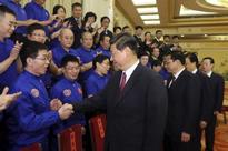 Chinese top leaders meet with representatives of manned submersible mission