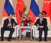 State councilor meets with Russian presidential rep